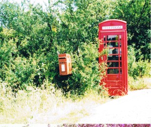 Phone box Post box