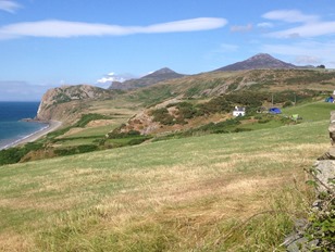 Looking towards Nant Gwrtheyrn